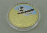 Confoederatio Helvetica Personalized Coins , Zinc Alloy Die Casting With Gold