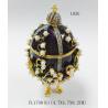 Buy cheap Enameled Easter Egg Jewelry Box wholesale easter egg metal Faberge Egg Jewelry Boxes Trinket Boxes decor metal gift from wholesalers