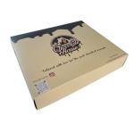 Food Grade Kraft Paper Sushi Cookies Delivery Box with Custom Size Accepted and