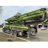 Buy cheap Heavy Duty Zoomlion Concrete Pump Truck 50 Meters High Efficiency Concrete Pump Trucks from wholesalers