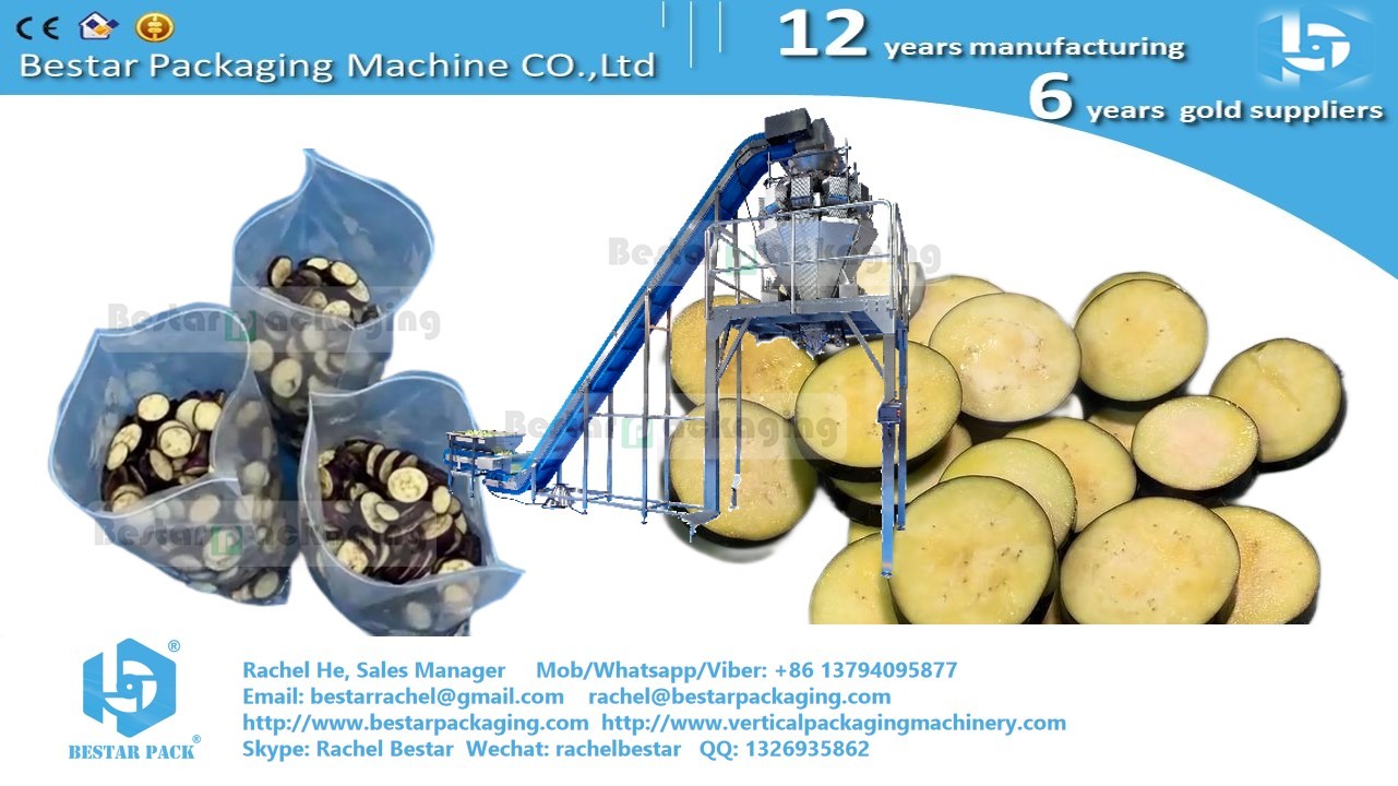 Bestar semi automatic packaging machine for granules with 14 heads weigher