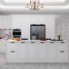 Buy cheap Classical Shallow Handleless Kitchen Cabinets With Quartz Countertop from wholesalers