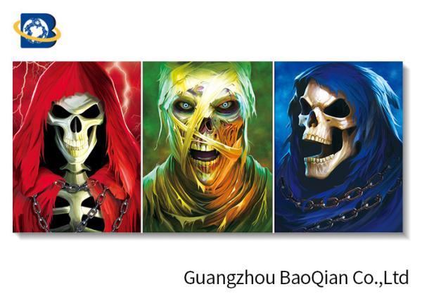 Stereograph Printing Lenticular Flip Creative Amazing Skull Decorative