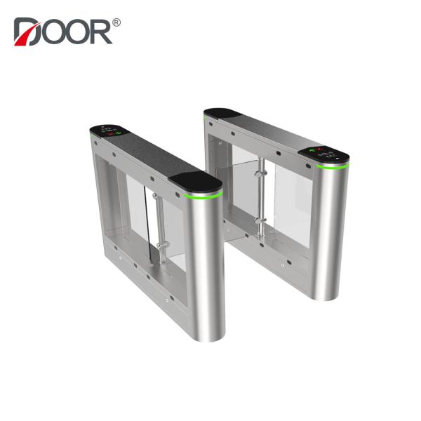 Quality SUS304 Stainless Steel Swing Turnstile Gate Support IC/ID Card for sale