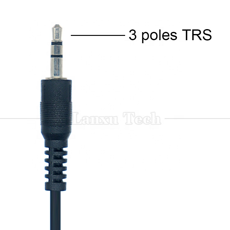 Custom 2.5mm 3.5mm Audio Jack IR Remote Mi Infrared Blaster Emitter Receiver Extender Cable for STB TV Box