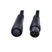 Buy cheap 3Ft Length Male To Female M8 6pin Waterproof Bicycle GPS Positioning Cable PVC product