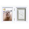 Buy cheap Dog / Cat Pet Memorial Picture Frame , Clay Paw Print Memorial Picture Frame from wholesalers