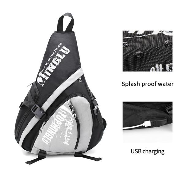 Buy cheap Against Theft Men'S Minimalist Sling Bag Sports Sling Bag Large Capacity from wholesalers