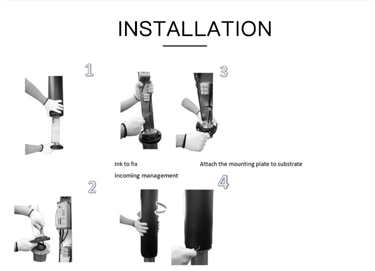 Square IP54 Waterproof 18W LED Bollard Light For Lawn