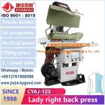 Jacket blazer steam automatic garment press machine vertical press front touch