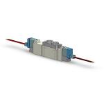 SMC SY5320-6LZD-C4 Pneumatic Solenoid Valve DC12V 3 Position Closed Center One