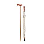 Buy cheap 23 Inches Unbreakable walking stick umbrella Imitated Wood from wholesalers