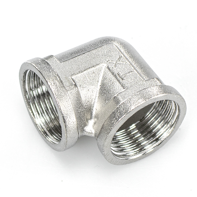 SS304 Stainless Steel Threaded Pipe Fitting , Forged Welded Pipe Elbows 3 Years Warranty