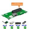 Buy cheap Gold Plated SATA 15pin PCI-E Express X4 USB Riser Card Mini from wholesalers