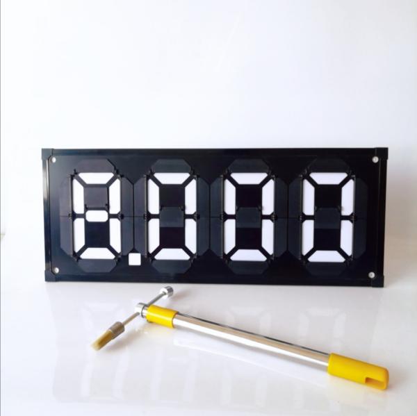 8.888 Gas Station Digital Price Signs Aluminum Composite Panel Digital Signage