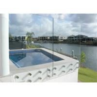 Buy cheap 4mm 5mm 6mm Thickness Clear Float Glass Sheet For Balcony / Bathroom Glass product