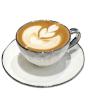 Buy cheap Light Luxury Coffee Cup Ceramic Electroplated Silver Edge Exquisite Tea Coffee Set from wholesalers