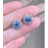 Buy cheap Studs Earrings Round Lab Diamond Jewelry Brilliant Cut from wholesalers