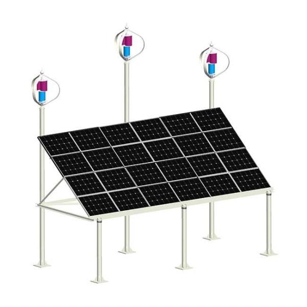 Professional Wind Turbine Solar Panels Hybrid System Remote Area Telecom Station Power Supply