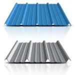 Cutting Service Eco-friendly 0.12-0.13MM Thickness Aluminum Zinc Steel Roofing