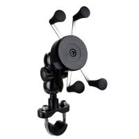 Buy cheap Customized Colors Motorcycle Spare Parts Motorcycle Mobile Phone Holder With USB product