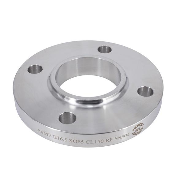 Quality Sanitary Stainless Steel Grooved Fittings DN50 Straight Pipe Fittings Flange End for sale