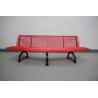 Buy cheap RAL Color Garden Metal Bench , Curved Outdoor Benches With Sandblasting Finish from wholesalers
