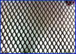 5 X 5mm Diamond Aluminum Expanded Metal Mesh 18 - 50 Meter Long Customized Color