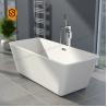 Buy cheap White Acrylic Rectangular Freestanding Soaking Tub Hotel Apartment Project from wholesalers