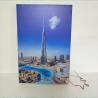 Buy cheap A4 Wall Mounted / Table LED Light Box Display Stand Crystal Photo Frame from wholesalers