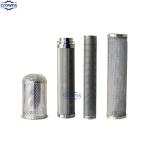 High quality 316 Stainless Steel Wire Wound Tube Slotted Screen Wedge Mesh