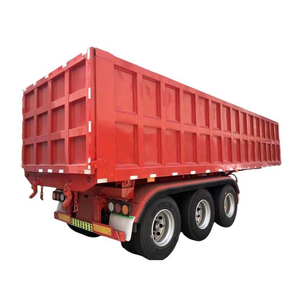 Buy cheap 3 Axle 13T12 Tires Complete HYVA Hydraulic Lifting Cylinder Lifting System Dump Semi-Trailer from wholesalers