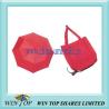 Buy cheap 3 Folding Red Tote Bag Umbrella from wholesalers