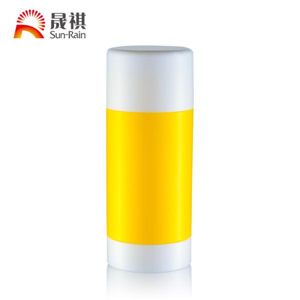 Buy cheap Plastic PP Cosmetic Empty Deodorant Containers Twist Up Bottle Customized Color from wholesalers