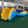 Buy cheap Kids Inflatable Deep Square Swimming Pool Blue And Yellow Color from wholesalers