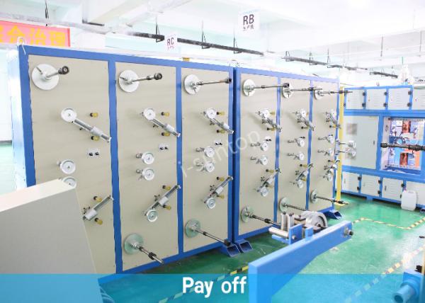 Buy cheap 4 - 24 Cores Breakout Fiber Optic Cable Manufacturing Machine from wholesalers
