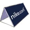 Buy cheap Advertising A Frame Outdoor Banner Stands Aluminium Double Sided Printing from wholesalers