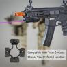 Buy cheap OEM LED Tactical Flashlights For Handguns High Lumens Purple Laser from wholesalers