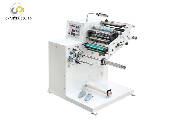 Buy cheap High speed self adhesive label rotary slitting and rewinding machine from wholesalers