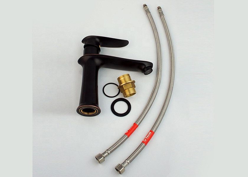 CNC Hardware Home Depot Faucets Single Handle Deck Mounted Basin CE Approved