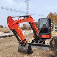 Buy cheap 5 Ton Mini Compact Used Hitachi Excavators Backhoe Zx55 product