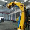 Buy cheap Hydraulic 6M Folding Boom 2T Offshore Marine Cranes from wholesalers