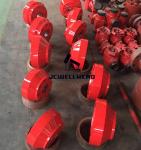 Oil Wellhead Double Studded Adapter Flange 21 1 / 4" X 5M -20 3 / 4" X 3M