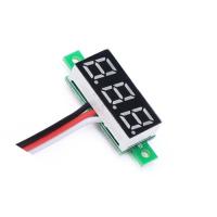 Buy cheap 3 Wire 0.28" Smart Lighting System DC 0-100V Digital Voltage Meter High Accuracy product