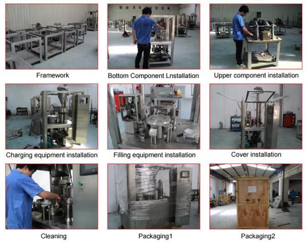 Fully Automaitc Muti- functional Capsule Filling Machine Powder Pellet Capsule