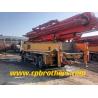 Buy cheap Semi-Dry Shotcrete 2013 Puz 53/56m Concrete Pump Truck for Your Construction Needs from wholesalers