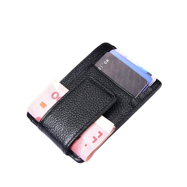 Buy cheap EN17 Faux Vegan PU Card Holder Slim Genuine Leather RFID Blocking 11x7.7x0.4CM from wholesalers