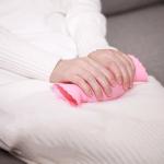 Screw Cap Silicone Hot Bag for Hot and Cold Therapy on Menstrual Cramps