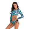 Buy cheap Side Strap Bathing Womens Surfing Suits Sunscreen Split Flowers Quick Drying from wholesalers
