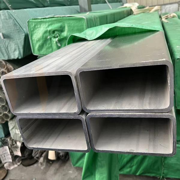 Buy cheap Corrosion Resistant Large Size Welded Inox Metal Pipe 201 304 316 Grade 150mmx300mm Stainless Steel Rectangular Tube from wholesalers